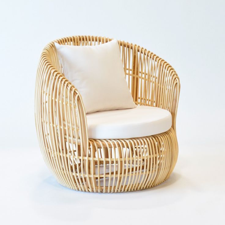 cushion kursi rotan